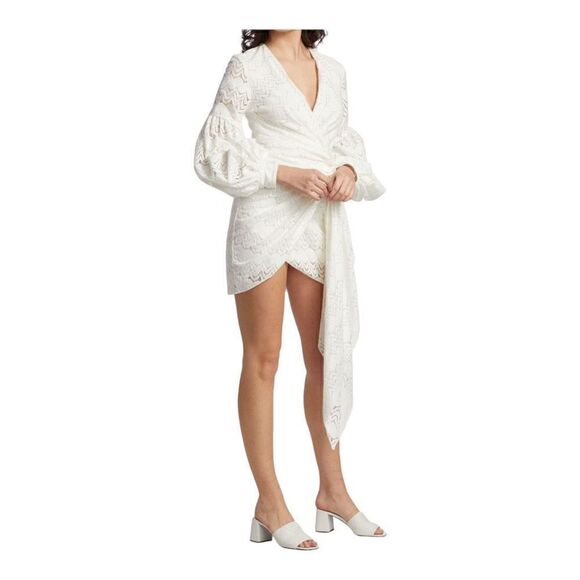 ACLER HANLEY LACE Wrap Dress Size 10 NWT - Picture 2 of 10